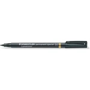 Bolígrafo de fieltro Staedtler Lumocolor 319 - Negro, Medio, Resistente al agua Bolígrafo de fieltro Staedtler Lumocolor 319 - Negro, Medio, Resistente al agua