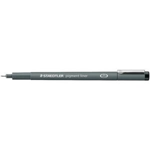 Stylo fineliner à pigment Staedtler 308 07-9 - Noir - Publicité Stylo fineliner à pigment Staedtler 308 07-9 - Noir - Publicité