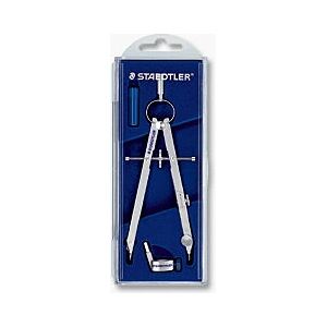 Staedtler 551 01 Silver Precision Compass Set Staedtler 551 01 Silver Precision Compass Set