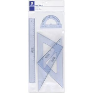 Staedtler Mars 569 - 4-Piece Transparent Geometry Set Staedtler Mars 569 - 4-Piece Transparent Geometry Set