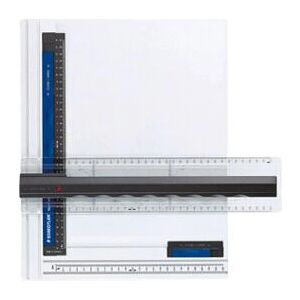 Staedtler Mars 661 Drawing Board - A4 - Black/White - Durable Plastic Staedtler Mars 661 Drawing Board - A4 - Black/White - Durable Plastic