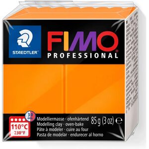 Staedtler Fimo Professional Polymer Clay - Orange 85g Staedtler Fimo Professional Polymer Clay - Orange 85g