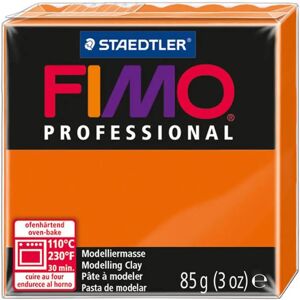 Staedtler Fimo Professional Polymer Clay - Orange 85g Staedtler Fimo Professional Polymer Clay - Orange 85g