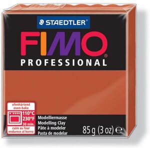 Staedtler Fimo Professional Polymer Clay - Colours Listed Terracotta - 85g Staedtler Fimo Professional Polymer Clay - Colours Listed Terracotta - 85g