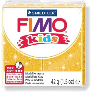 Pâte à modeler FIMO Kids Or, Paillettes - Pâte à modeler Pâte à modeler FIMO Kids Or, Paillettes - Pâte à modeler