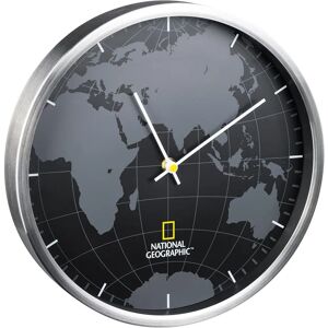 Reloj de Pared NATIONAL GEOGRAPHIC - Silencioso, Marco de Aluminio - 30cm Reloj de Pared NATIONAL GEOGRAPHIC - Silencioso, Marco de Aluminio - 30cm