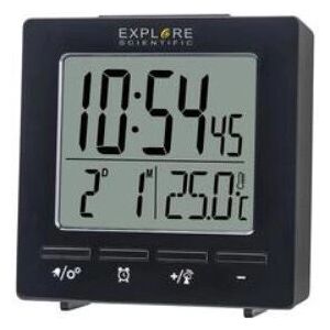 Explore Scientific RDC1005 Réveil radio double - Alarme, Calendrier, Température - Publicité Explore Scientific RDC1005 Réveil radio double - Alarme, Calendrier, Température - Publicité
