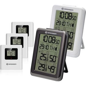 Bresser ClimaTemp IO - Set termometro e igrometro - Bianco e nero Bresser ClimaTemp IO - Set termometro e igrometro - Bianco e nero