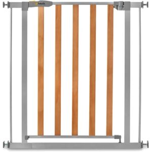 Hauck Woodlock 2 Veiligheidspoort - Hout en Grijs Hauck Woodlock 2 Veiligheidspoort - Hout en Grijs