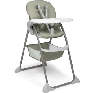 Chaise haute Hauck Sit N Fold - Rembourrée, Gris, Sauge, Blanc - Sécurité & Confort - Publicité Chaise haute Hauck Sit N Fold - Rembourrée, Gris, Sauge, Blanc - Sécurité & Confort - Publicité