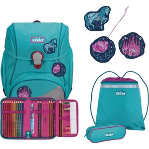 Scout Alpha Türkis Schulranzen-Set - Schulranzen, Sportbeutel, Federmäppchen Scout Alpha Türkis Schulranzen-Set - Schulranzen, Sportbeutel, Federmäppchen