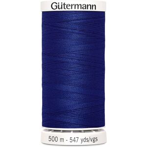 Fil à coudre Gütermann Bleu marine - 500m - Pour tous tissus Fil à coudre Gütermann Bleu marine - 500m - Pour tous tissus