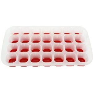 Fackelmann Moule à glaçons - Rose - 28 cubes - Ustensile de cuisine - Publicité Fackelmann Moule à glaçons - Rose - 28 cubes - Ustensile de cuisine - Publicité
