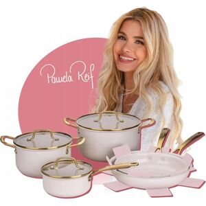 Fackelmann x Pamela Reif Signature Cookware Set - 10 Pieces Fackelmann x Pamela Reif Signature Cookware Set - 10 Pieces