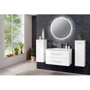 FACKELMANN B.perfekt Badmöbel-Set - 82cm, Weiß, Modern FACKELMANN B.perfekt Badmöbel-Set - 82cm, Weiß, Modern