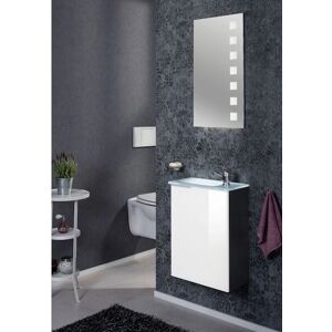 FACKELMANN Wandmontierter Badezimmerschrank - 44cm breit FACKELMANN Wandmontierter Badezimmerschrank - 44cm breit