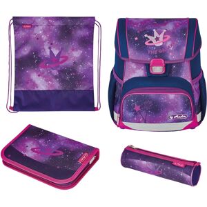 Sada školních batohů Galaxy Princess Herlitz - Ergonomická a Reflexní Sada školních batohů Galaxy Princess Herlitz - Ergonomická a Reflexní