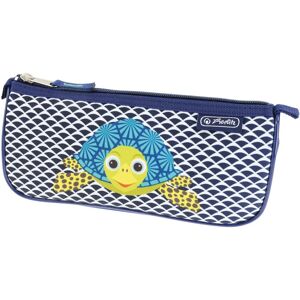 Herlitz 50038992 Strapazierfähiges Polyester Blau Weiß Federmäppchen - Federmäppchen Herlitz 50038992 Strapazierfähiges Polyester Blau Weiß Federmäppchen - Federmäppchen