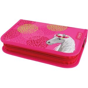 Herlitz 50039579 Růžový polyesterový penál - Pouzdro na tužky Herlitz 50039579 Růžový polyesterový penál - Pouzdro na tužky