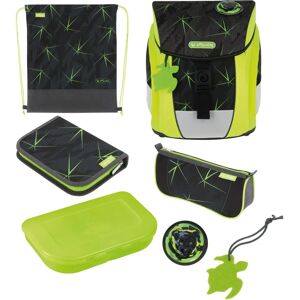 Set de mochila escolar Herlitz DIN Wild Life - Bolsa, Contenedor, Estuche Set de mochila escolar Herlitz DIN Wild Life - Bolsa, Contenedor, Estuche