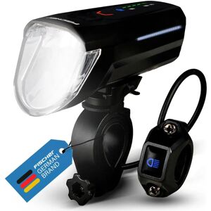 FISCHER Bike Front Light LED Rechargeable 100 Lux - Bike Front Light FISCHER Bike Front Light LED Rechargeable 100 Lux - Bike Front Light