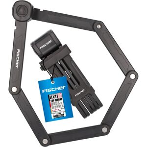 Fischer Folding Bicycle Lock - Compact, High Security, 85cm Fischer Folding Bicycle Lock - Compact, High Security, 85cm