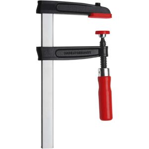 Bessey - Schraubzwinge - Holzgriff - Robuste widerstandsfähige Blechleiste mit rutschfesten Verzahnungen Bessey - Schraubzwinge - Holzgriff - Robuste widerstandsfähige Blechleiste mit rutschfesten Verzahnungen