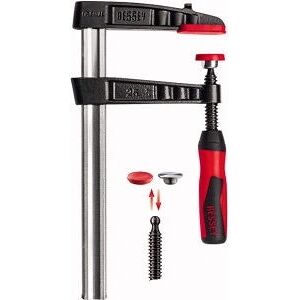 Bessey Klammer TG10-2K - 100mm, Støpejern, Justerbar, Profesjonell Bessey Klammer TG10-2K - 100mm, Støpejern, Justerbar, Profesjonell