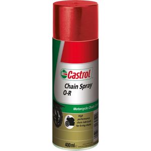 Castrol Spray graisse chaîne O-R Blanc 400 ml - Lubrifiant de chaîne Castrol Spray graisse chaîne O-R Blanc 400 ml - Lubrifiant de chaîne