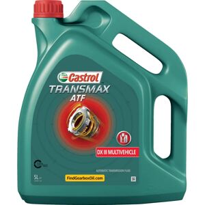 Castrol Transmax ATF DX III - Huile de transmission automatique multivéhicules - 5L - Publicité Castrol Transmax ATF DX III - Huile de transmission automatique multivéhicules - 5L - Publicité