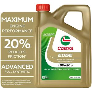 Óleo de motor Castrol EDGE 0W20 - Carro Óleo de motor Castrol EDGE 0W20 - Carro