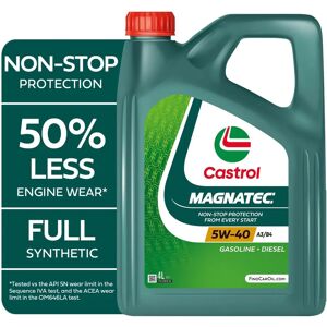 Óleo de motor Castrol Magnatec 5W-40 A3/B4 - 4L Óleo de motor Castrol Magnatec 5W-40 A3/B4 - 4L
