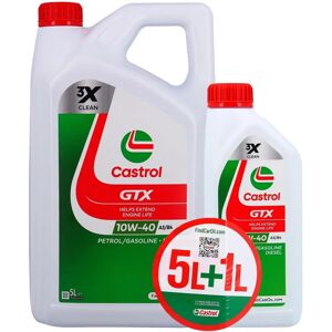 Castrol GTX 10W 40 - Aceite de Motor Castrol GTX 10W 40 - Aceite de Motor