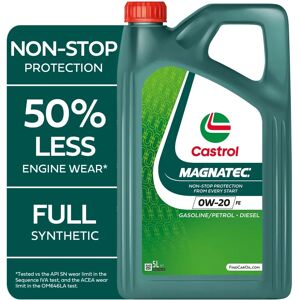 Huile moteur Castrol Magnatec FE 0W-20 - Compatibilité véhicules - Publicité Huile moteur Castrol Magnatec FE 0W-20 - Compatibilité véhicules - Publicité