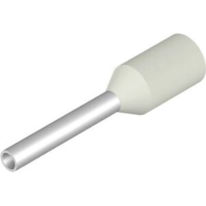 Weidmüller H0.5/14D W Electrical Terminals - 0.5 mm², White, 8 mm Weidmüller H0.5/14D W Electrical Terminals - 0.5 mm², White, 8 mm