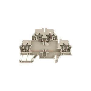 Weidmüller 1674300000 electrical terminals - Double-Level ZDK 2.5 Beige Weidmüller 1674300000 electrical terminals - Double-Level ZDK 2.5 Beige