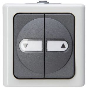Kopp 560956012 Interrupteur lumineux - Électrique, Noir, Blanc, Intérieur/Extérieur Kopp 560956012 Interrupteur lumineux - Électrique, Noir, Blanc, Intérieur/Extérieur