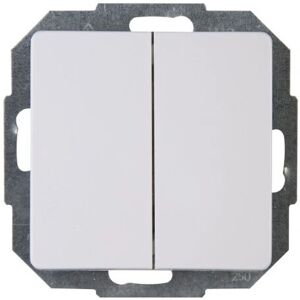 Kopp Paris White IP20 Light Switch - Wall Mount Kopp Paris White IP20 Light Switch - Wall Mount