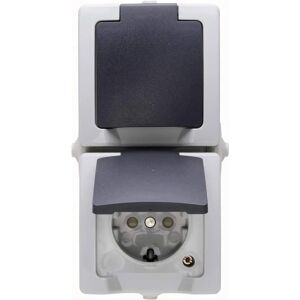 Prise Double Nautic IP44 - Environnements Humides Prise Double Nautic IP44 - Environnements Humides