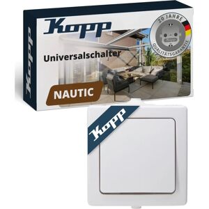 Kopp 565602002 Waterproof Humid Environment Switch - Wall Mount Kopp 565602002 Waterproof Humid Environment Switch - Wall Mount