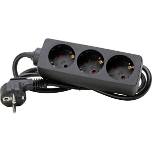 Kopp 128615005 Strömskinne - 3 uttag, 1,4m, Svart Kopp 128615005 Strömskinne - 3 uttag, 1,4m, Svart