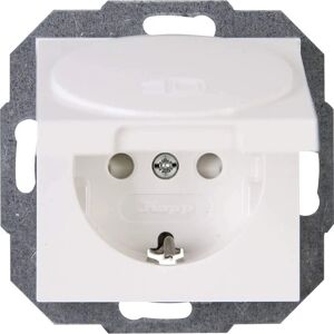 Kopp Athenis Weiß Schutzkontakt Steckdose mit Kindersicherung Kopp Athenis Weiß Schutzkontakt Steckdose mit Kindersicherung