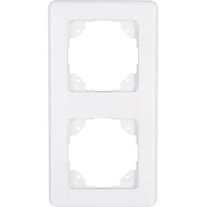 Kopp Arctic Weiß Doppelrahmen - Rahmen für Elektrik Kopp Arctic Weiß Doppelrahmen - Rahmen für Elektrik