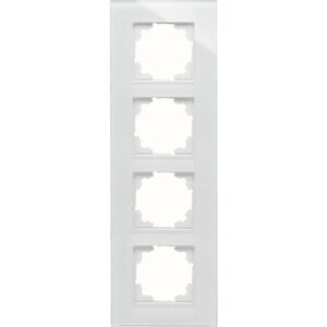Heinrich Kopp Modelo 406602008 - Placa de pared/Protector, Blanco, 4 Canaletas Heinrich Kopp Modelo 406602008 - Placa de pared/Protector, Blanco, 4 Canaletas