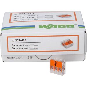Conector de 3 vias com alavanca - Conector elétrico Conector de 3 vias com alavanca - Conector elétrico