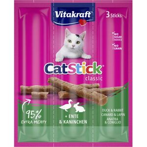 Vitakraft Bastoncini Gatto Mini Anatra & Coniglio - Snack Vitakraft Bastoncini Gatto Mini Anatra & Coniglio - Snack