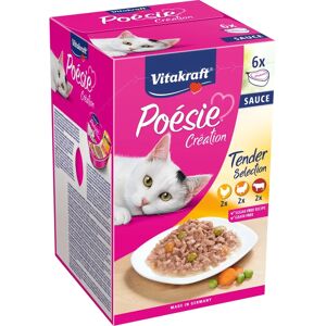 Vitakraft Kattenvoer - Verschillende smaken in saus - 6x85g Vitakraft Kattenvoer - Verschillende smaken in saus - 6x85g