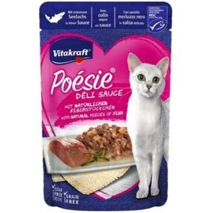 Comida Húmeda para Gatos VITAKRAFT Salmón en Salsa Comida Húmeda para Gatos VITAKRAFT Salmón en Salsa