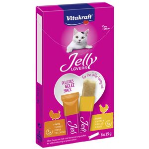 Vitakraft Jelly Lovers Kattsnacks - Kyckling / Kalkon - Grynfria Vitakraft Jelly Lovers Kattsnacks - Kyckling / Kalkon - Grynfria
