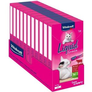 Vitakraft Snack Liquide pour Chats - Bœuf & Inuline - 66 Pack - Publicité Vitakraft Snack Liquide pour Chats - Bœuf & Inuline - 66 Pack - Publicité